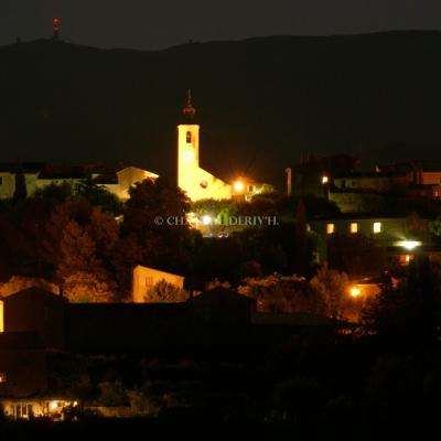 Village de Faucon dans le Vaucluse - FRANCE