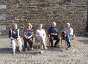 Photos sur toile, tour du château d' OUPEYE